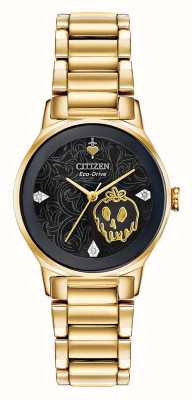 Citizen ディズニー・ヴィランズの邪悪な女王のダイヤモンドセットのエコドライブウォッチ EM0739-52W